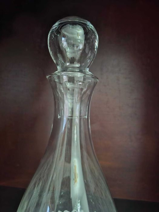 Garrafa de cristal, estilo mais moderno