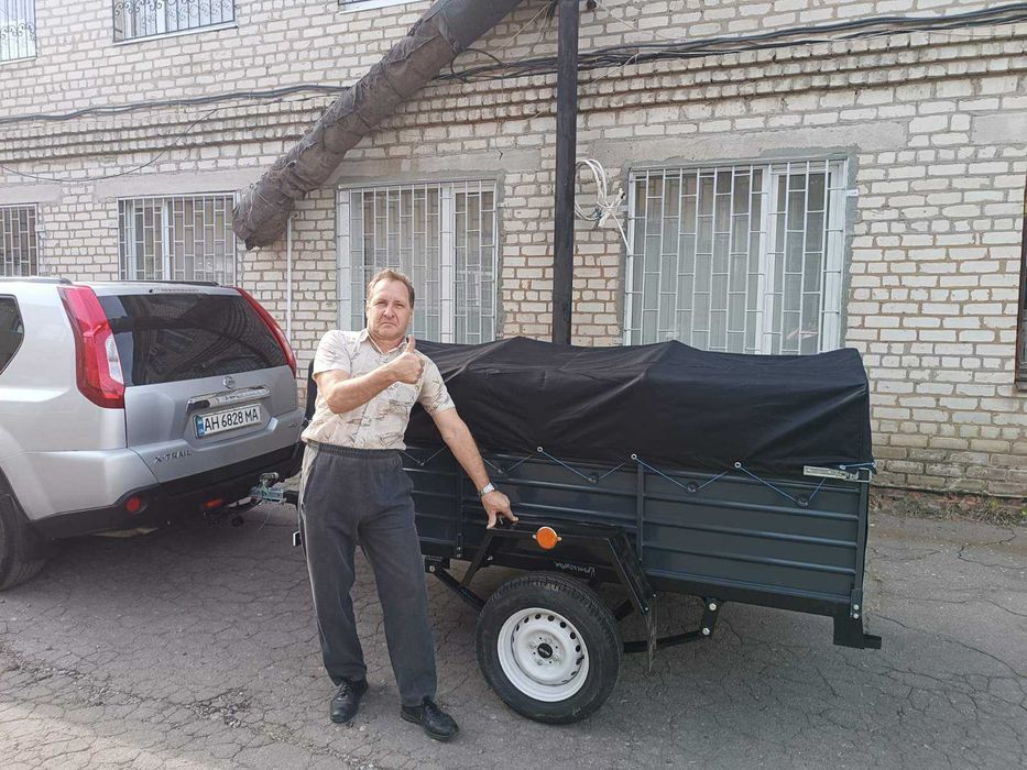 Хит Зсу и переселенцев огромный прицеп 2500на1300 с 500 бортом