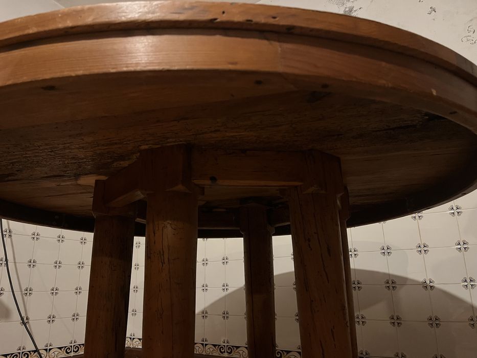 Mesa madeira antiga mexicana