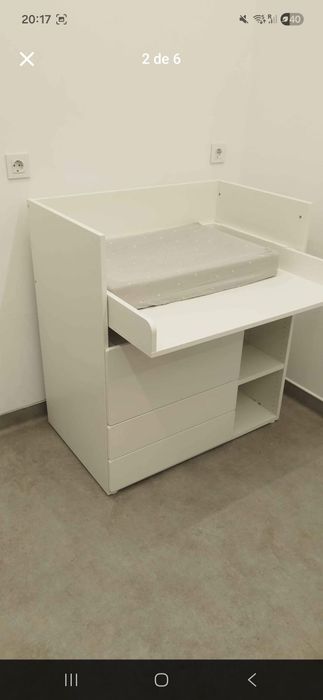 Fraldário ikea com arrumação