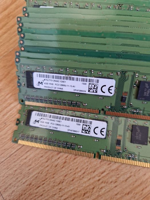 Память ddr3 1600 4gb  Micron Гурт/Опт від 20штук Вся робоча