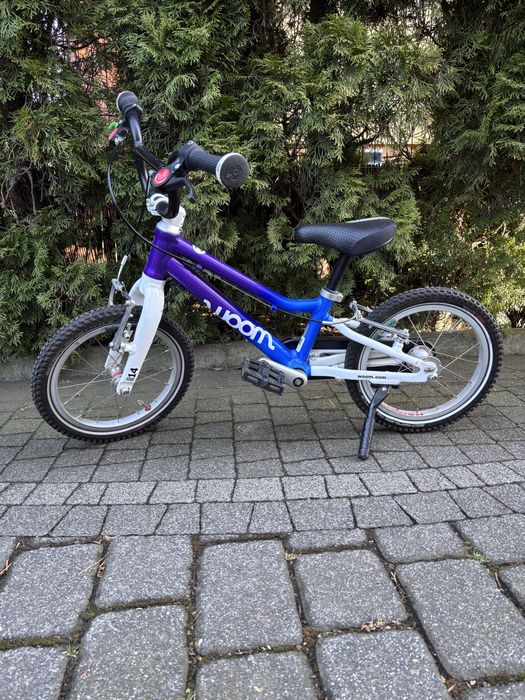 Woom 2 ze stopką cosmic blurple