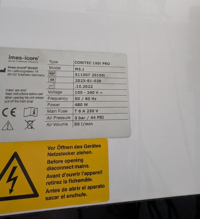 Fresadora IMES prótese dentária