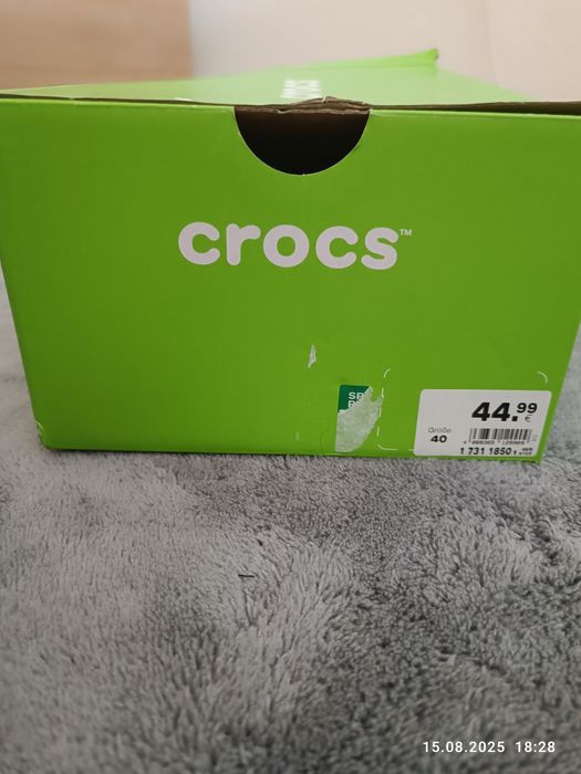 Кроксы,тапки  Crocs оригинал, новые, 40 р (26 см),41 р.(27см)