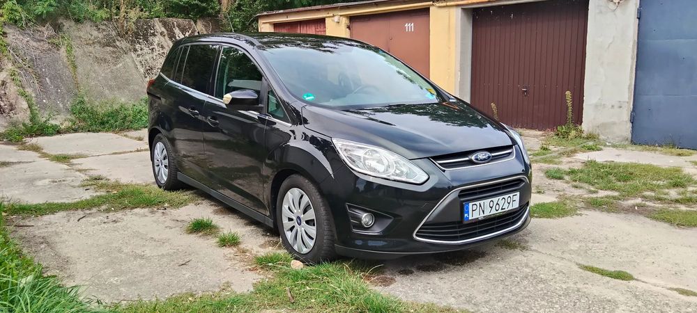 Ford Grand C-MAX Ford Grand C-MAX 1.6 2011r. benzyna 150KM Zarejestrowany, 7 miejsc