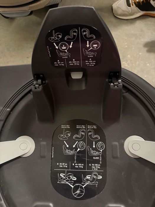 Cadeira Cybex bebé  + Isofix