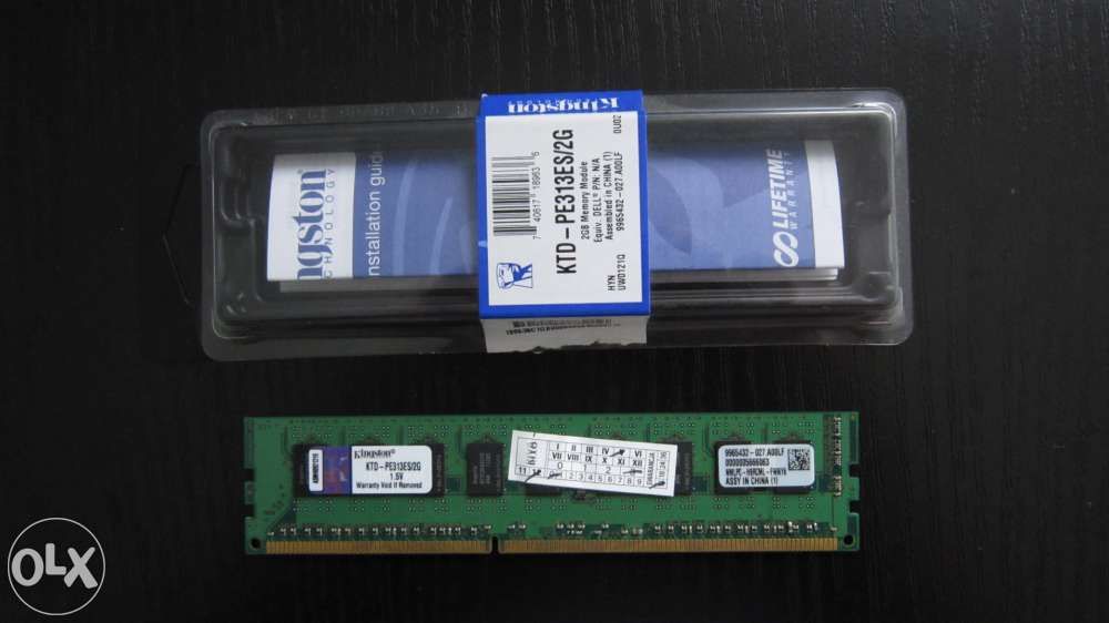 KINGSTON Pamięć RAM do serwera DDR3 2GB 1333MHz ECC Single Rank Moduł