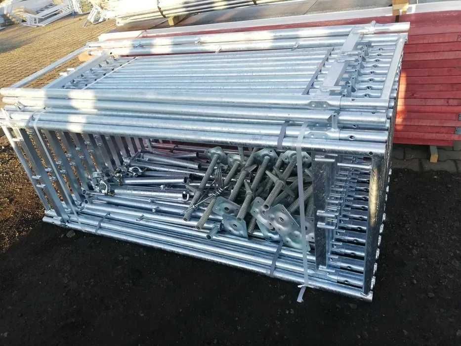 Rusztowanie fasadowe plettac pletak 135 m2