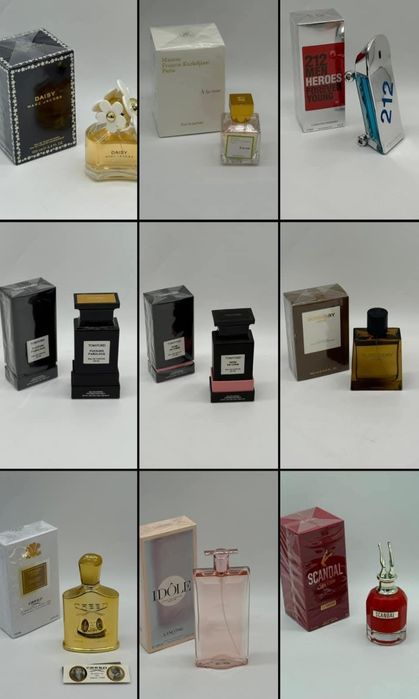Perfumy Duży asortyment