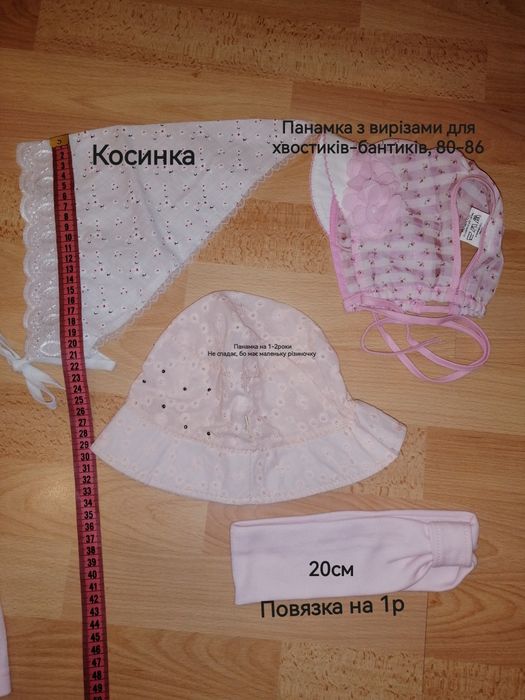 Шапка весняна мінні міккі маус46 48 50 Панама демісезон дівчинці