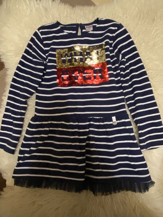 Плаття для дівчинки,розмір 122, Б/у,стан нового,тепленьке