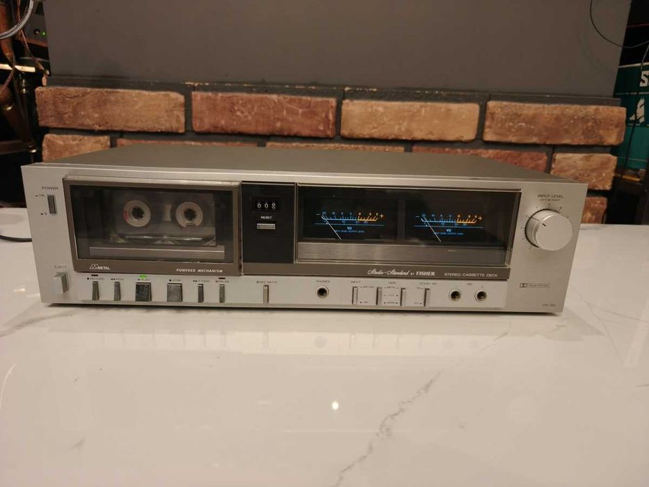 FISHER CR-125 Studio Standard ! Rzadki magnetofon VINTAGE ! Wycieraczki