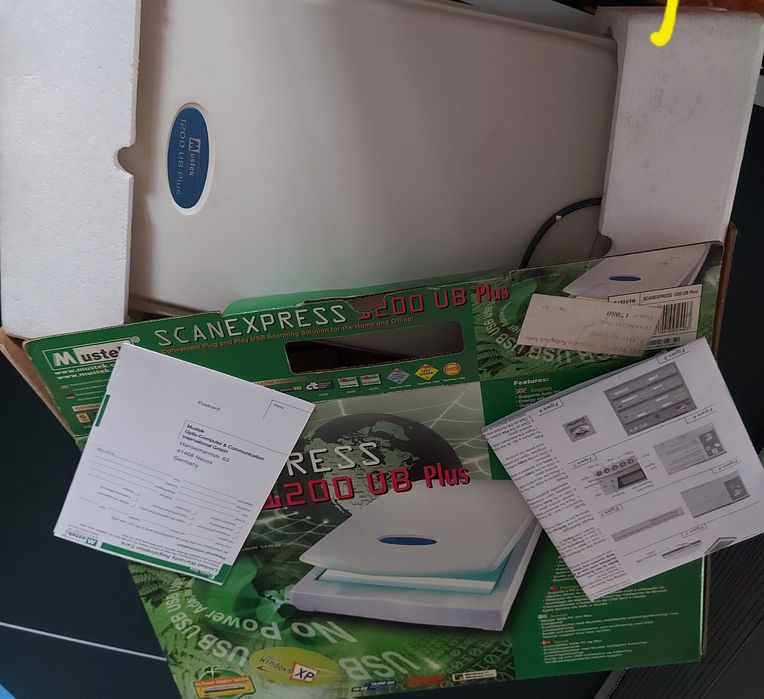 Scanner Express Mustek 1200 ub +