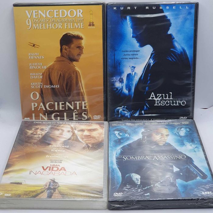 Lote 1/4 - Pack de 18 Filmes Novos e Selados em DVD - Ref.VI