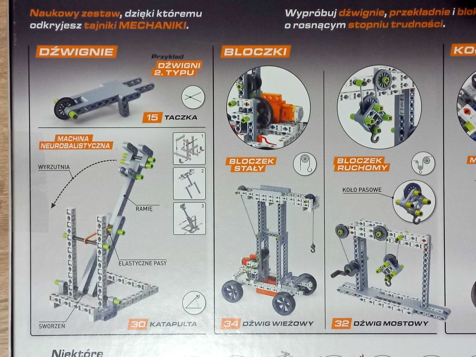 Laboratorium Mechaniki Zabawka naukowa CLEMENTONI 60595 jak NOWE
