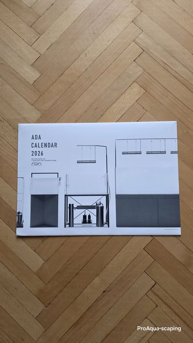 Kalendarz ADA na rok 2026, piękny kalendarz akwarystyka naturalna