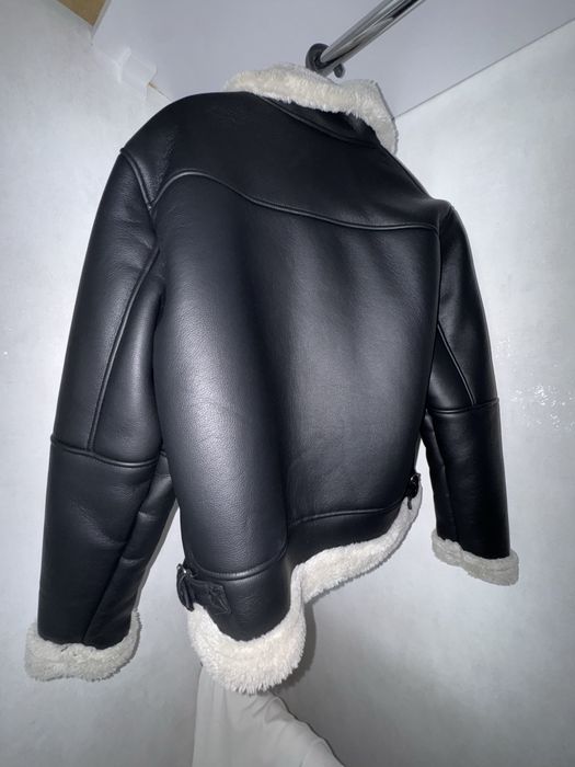 Чоловіча дублянка Zara L чорна