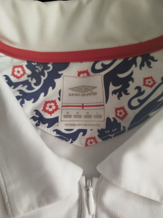 2006-07 Англия Umbro 1/4 молния тренировочная футболка - стан новой ро