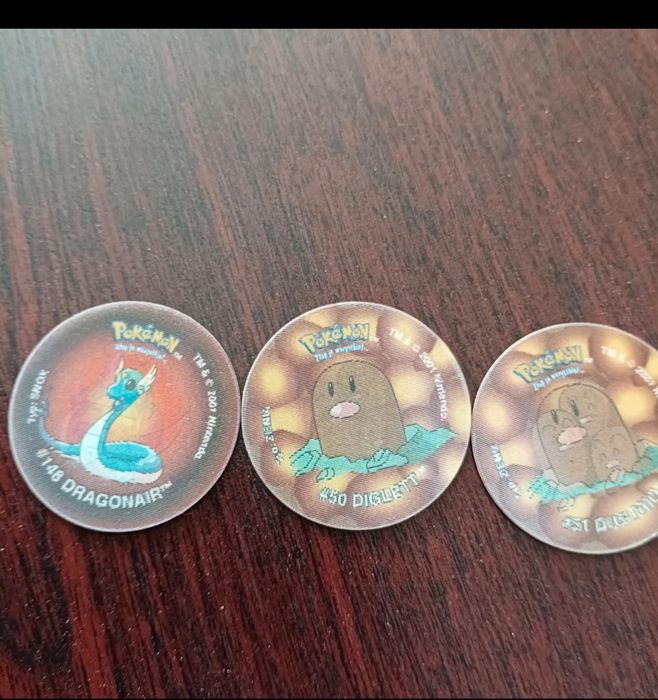 89* Pokemon trójwymiarowe 13 sztuk