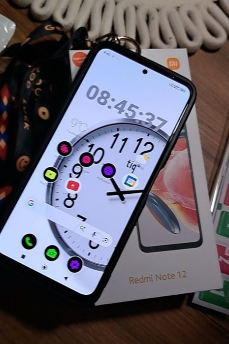 9 szt.etui z telefonem Xiaomi Redmi KOMPMETNote 12.