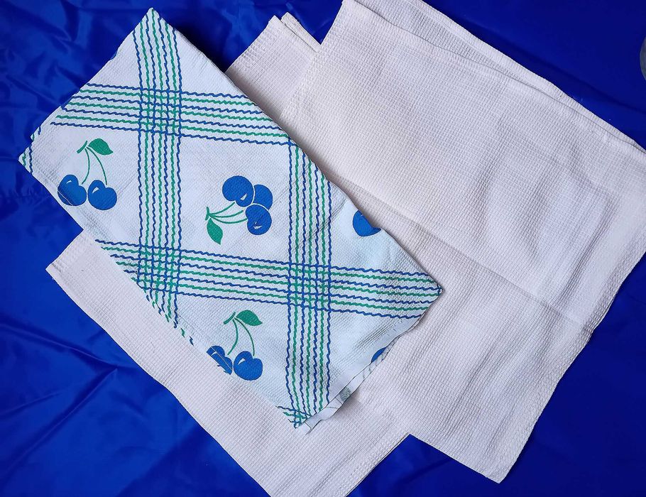 Рушник 36х73см для кухні, льон. бавовна.