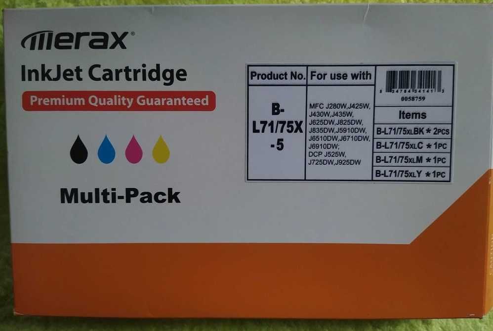 XL Картридж принтера Brother MFC-J6510DW J6910DW J430W LC1240 LC1220