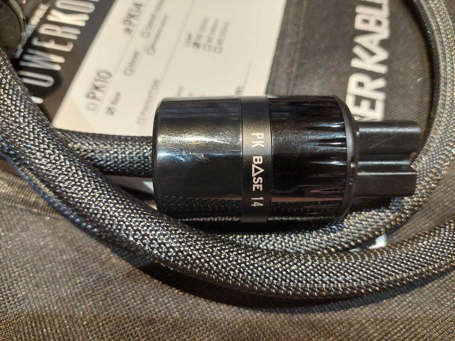 Kable zasilające audio: Kimber Kable PK14 Base 1,5 m