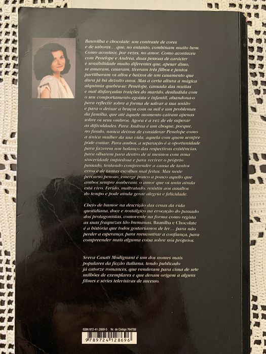 Livro Baunilha e Chocolate
