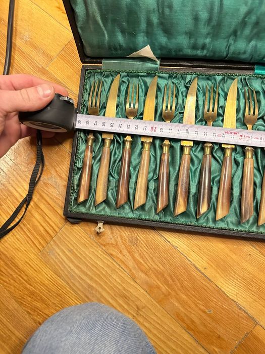 Набро антикварних  виделок  та ножів  Німеччина  1950 -1960
