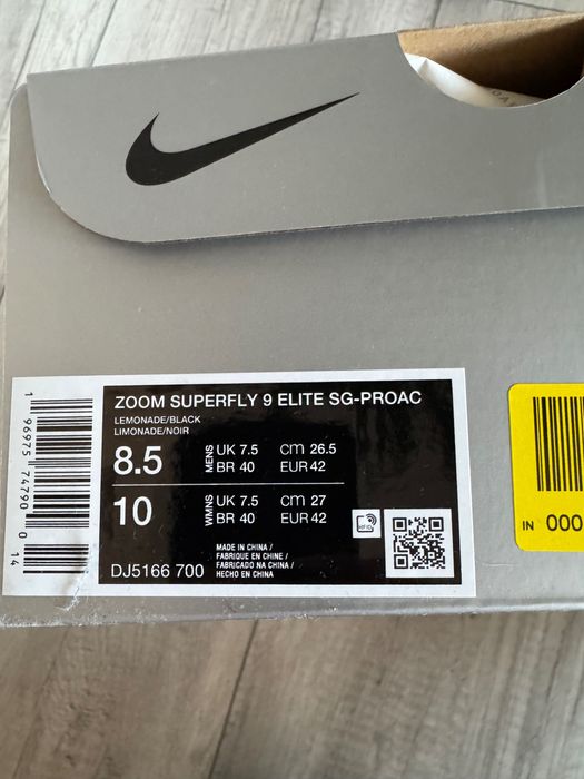 Nike Zoom mercurial Superfly 9 Elite