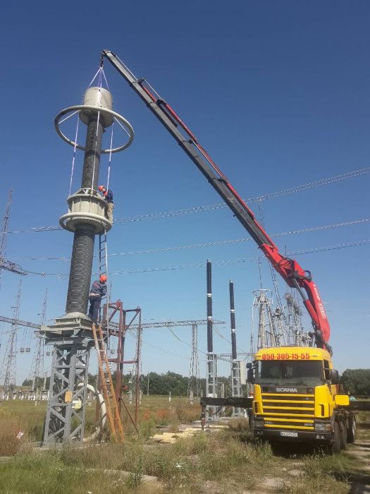 Маніпулятор 15 т., стріла 18м. Перевозимо обладнання! Манипулятор