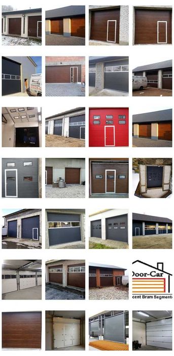 BRAMY SEGMENTOWE Na Wymiar • Garażowe i Przemysłowe • PRODUCENT- Brąz 280 x 2,25