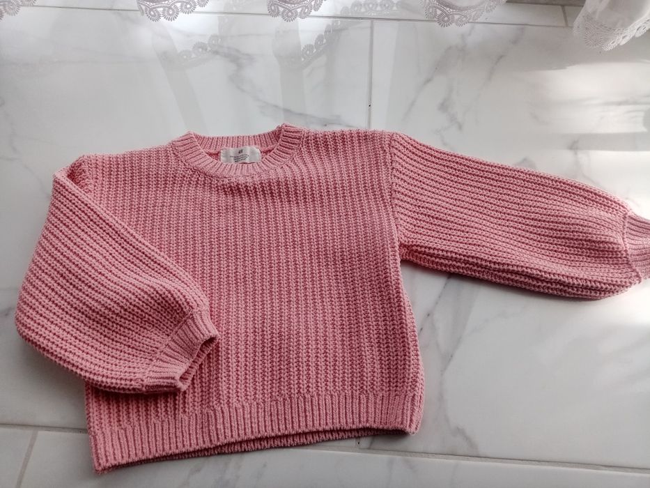 Sweterek różowy H&M