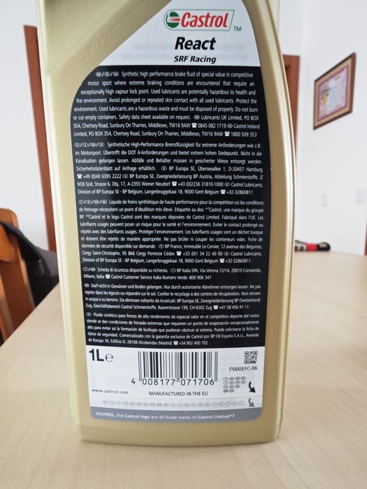 Castrol Srf React Racing