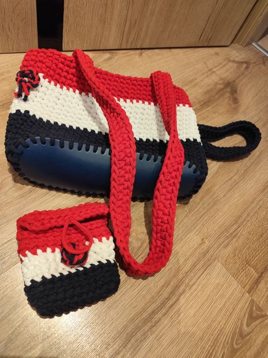 Torba miejska praca ręczna
