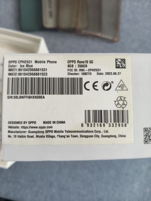 Oppo Reno 10 5G 256 GB