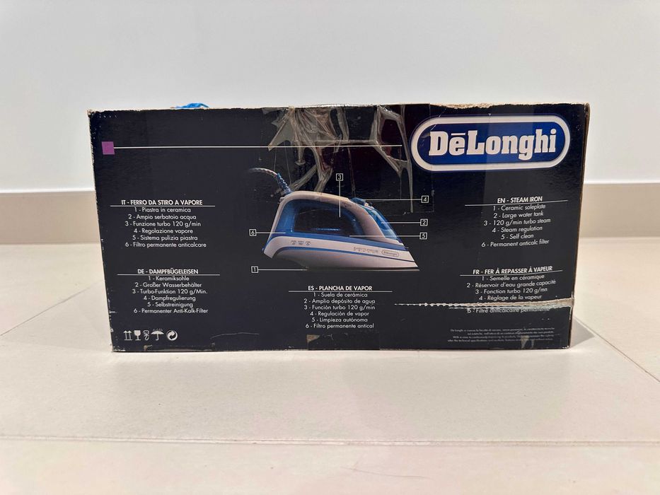 Ferro de Engomar a vapor DeLonghi