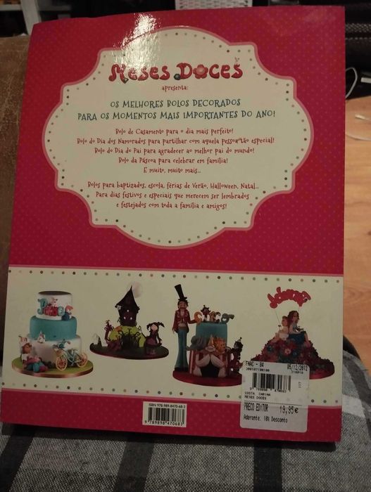 Livro - Meses Doces - Cake design- Carina Costa