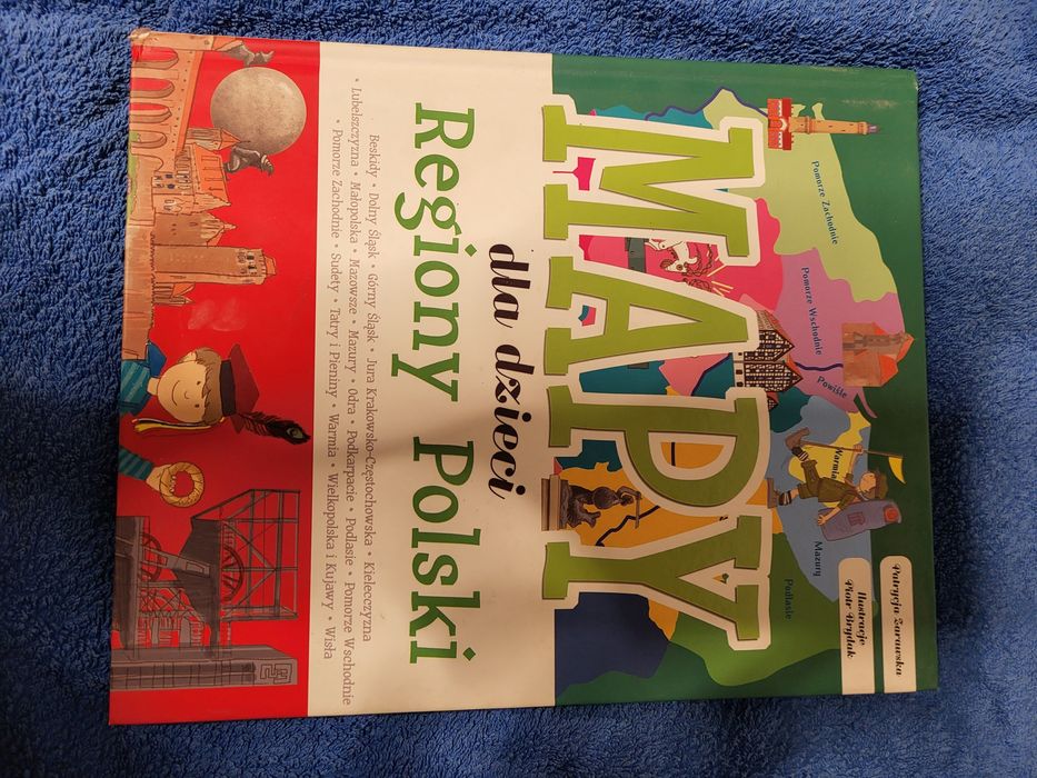 Książką dla dzieci Mapy Polski