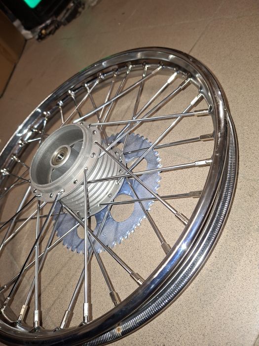 Odnowione wycentrowane kolo tyl r17" romet ogar 200,3 biegowy  pl