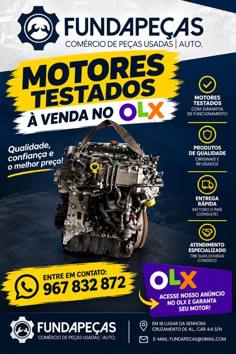 Motor usados testados c/garantia