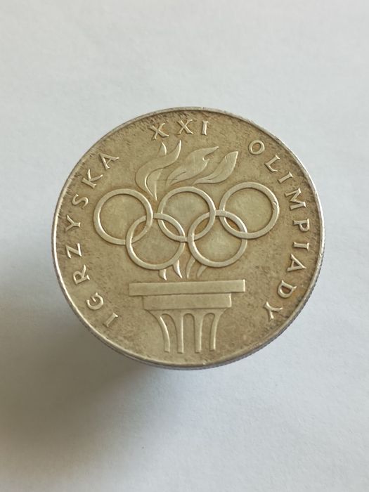 Moneta Srebrna Olimpiada.1976