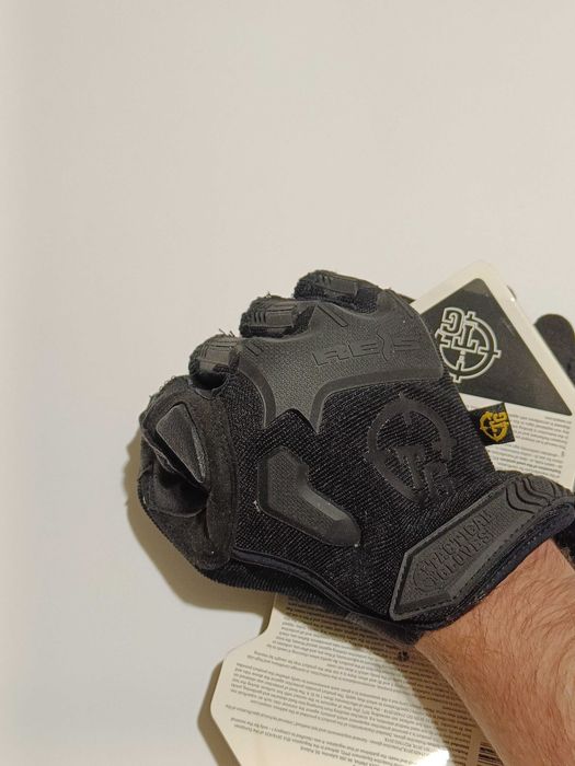 Перчатки тактические короткопалые REIS TACTICAL GLOVES HARRIER Black