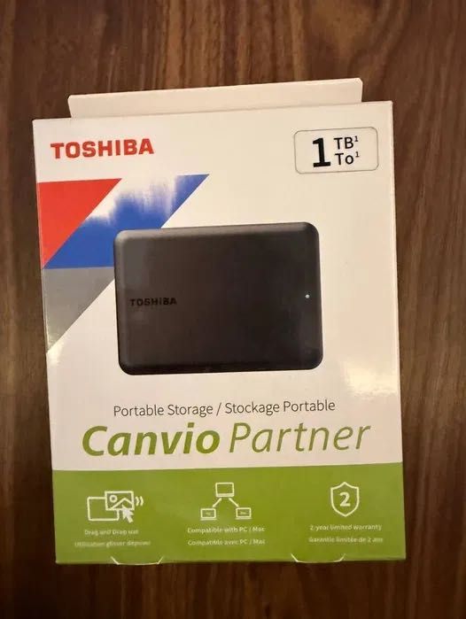 Disco Externo Toshiba Canvio Partner — 1TB