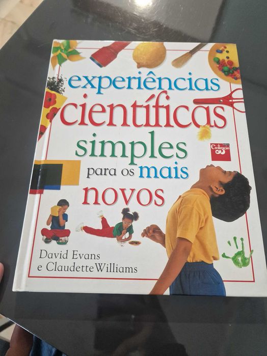 Livro Experiências Cientificas simples para os mais novos