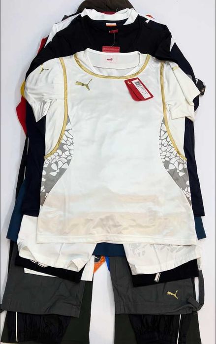 Спортивний одяг Puma/Nike оптом Новий одяг на вагу
