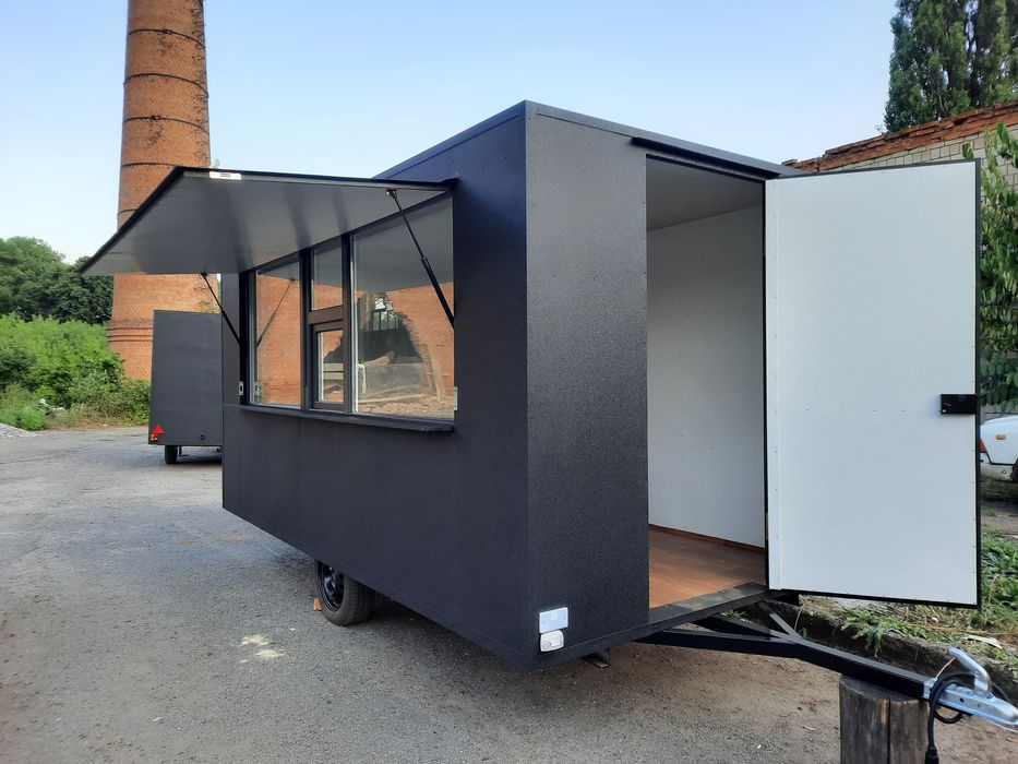 Торговий прицеп-кіоск кавярня, фасфуд, купава в наявності.