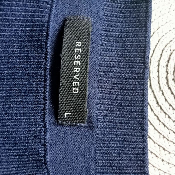 Sweterek damski, cienki w pasy Reserved L