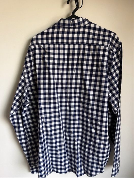 Camisa quadrados lacoste