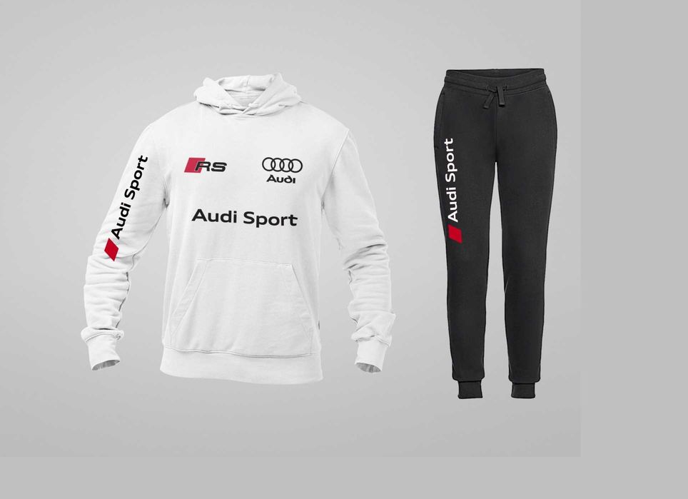 Fato de Treino Audi RS Performance (Hoodie + Calça) | Feito à Mão